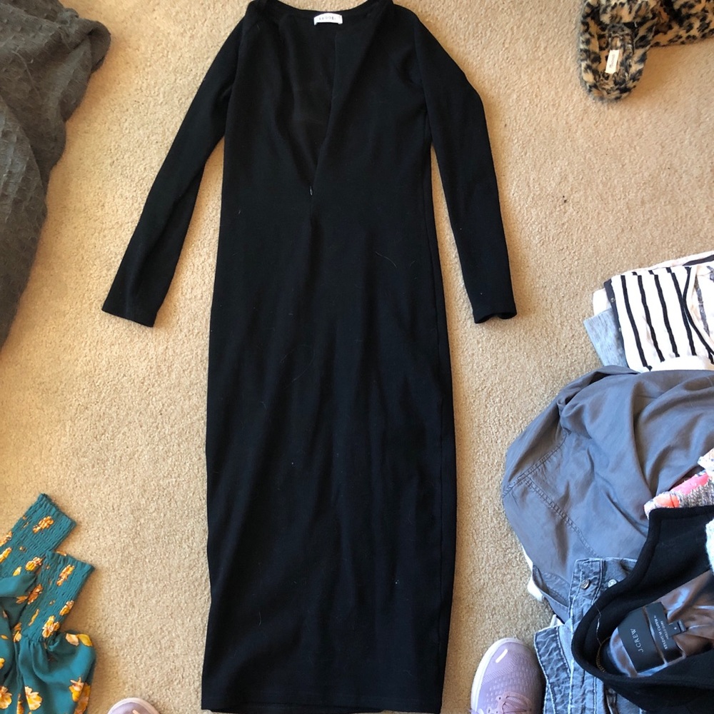 Legoe Heritage Ribbed Bodycon Dress